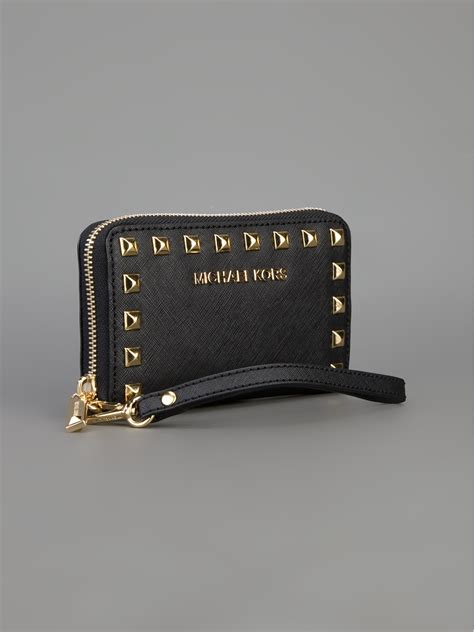 michael kors studded wallet|michael kors wallets for women.